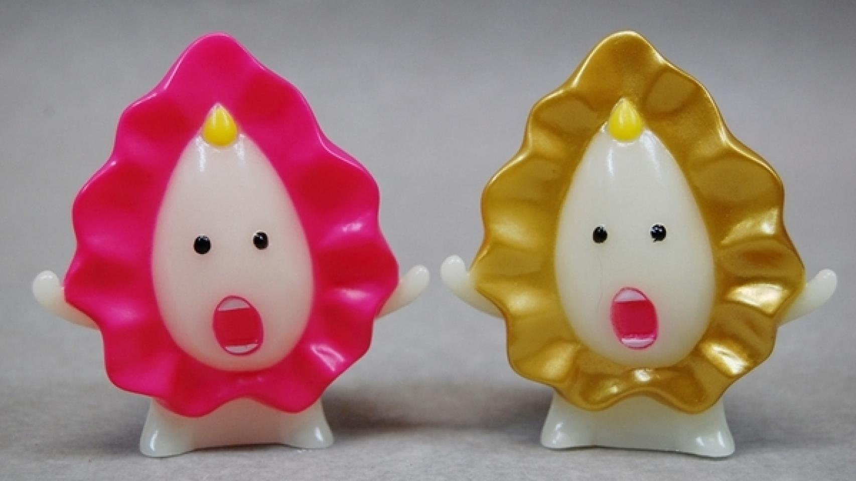 Dos de las vaginas realizadas por Megumi Igarashi.