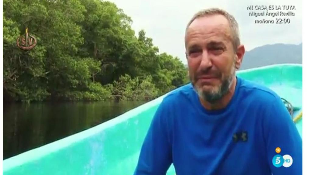 Víctor Sandoval abandona 'Supervivientes'... y regresa a los pocos minutos