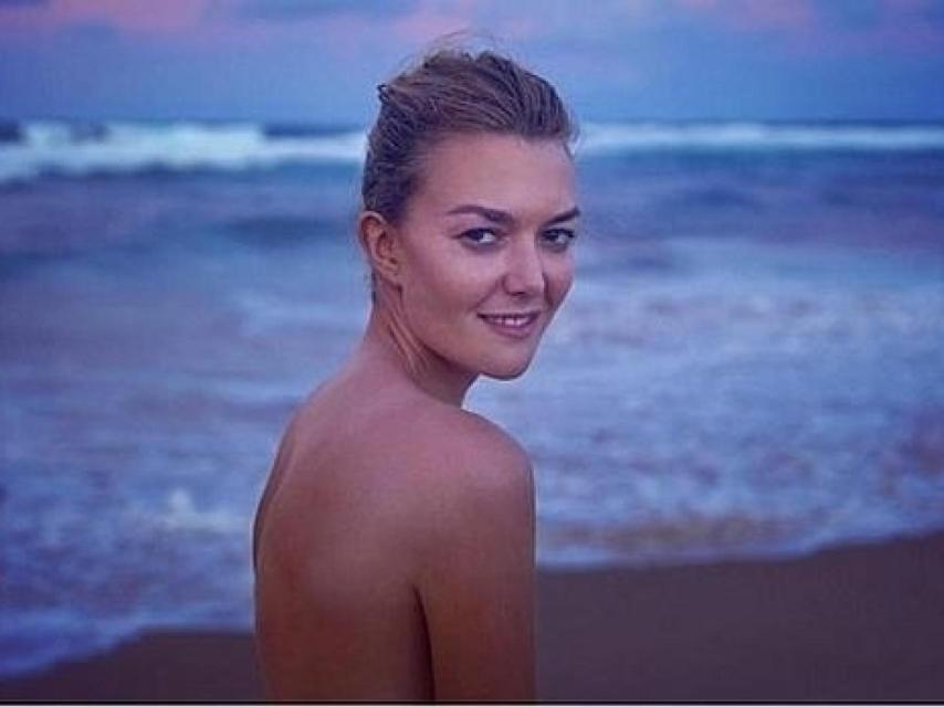 Marta Ortega fotografiada por Mario Sorrenti