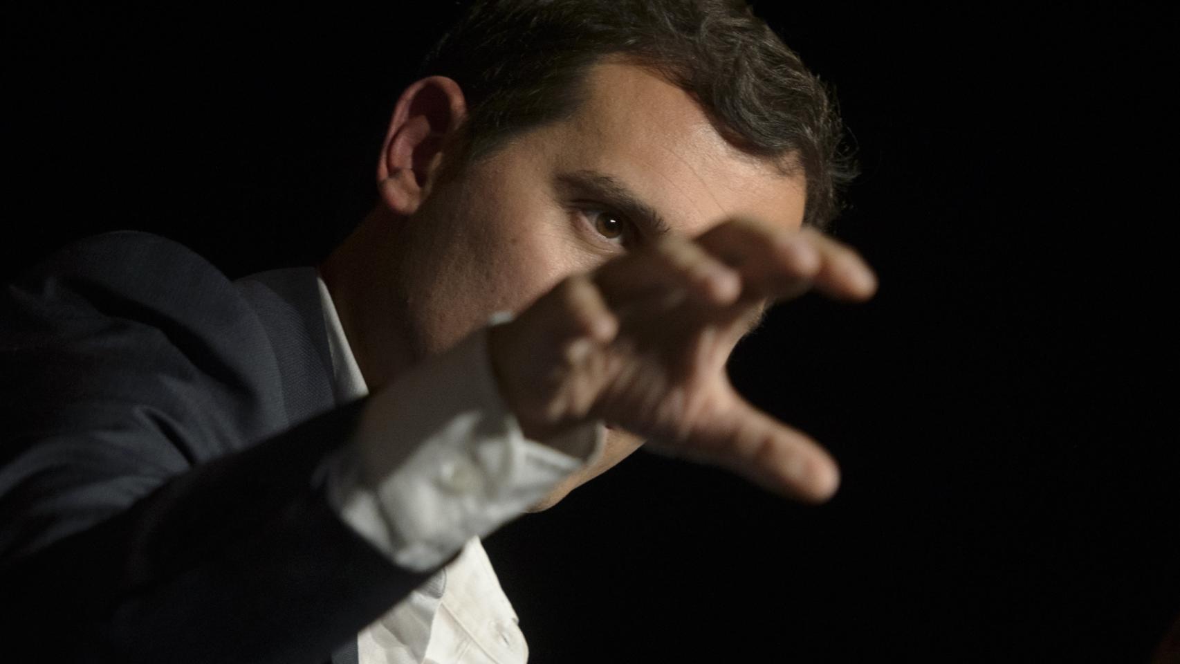 Albert Rivera, en una de sus intervenciones.