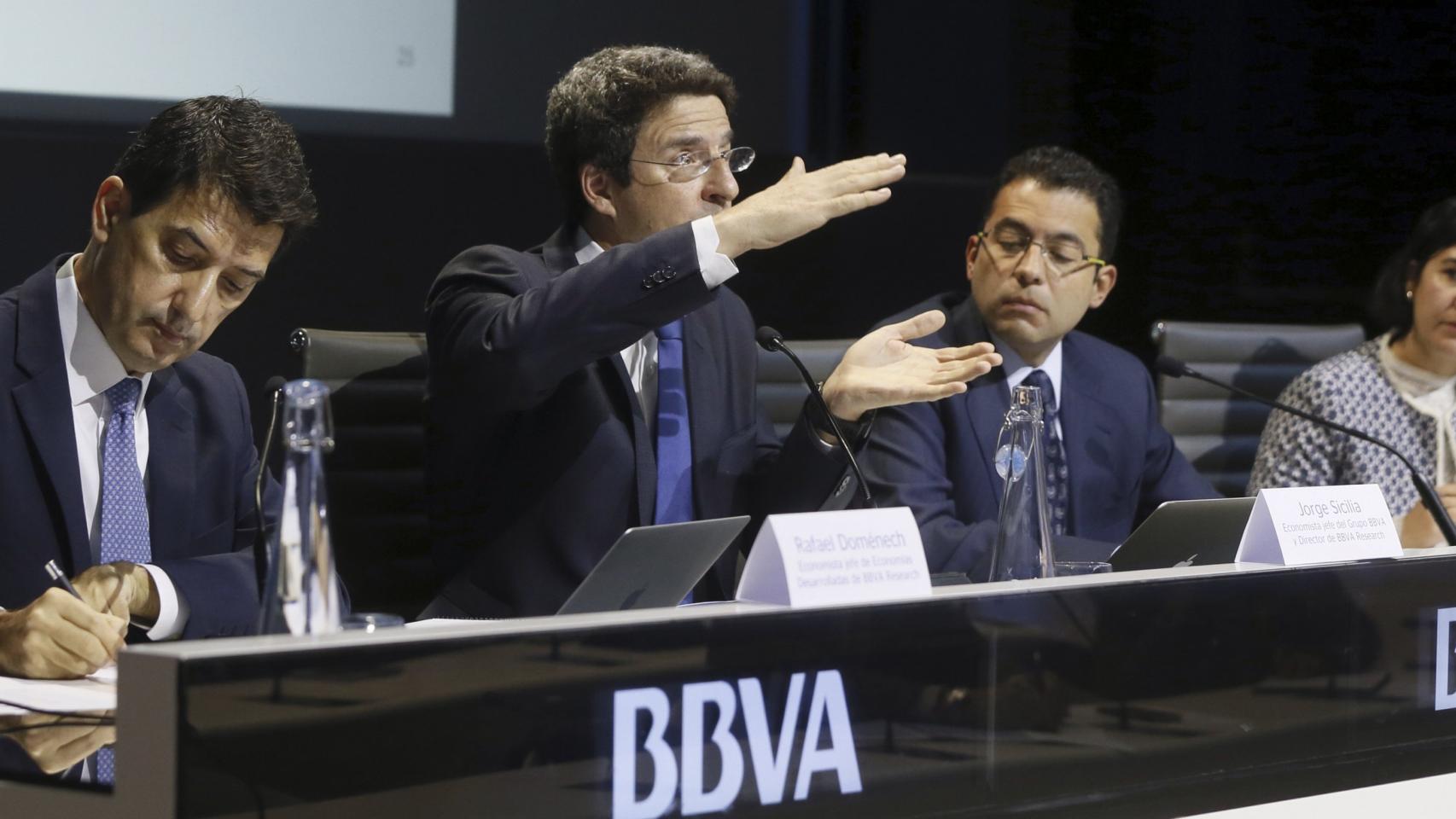 Rafael Doménech y Jorge Sicilia, de BBVA Research.