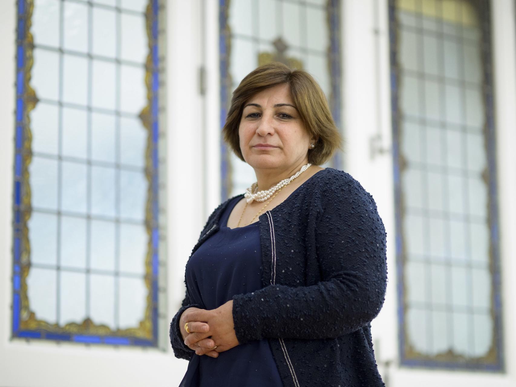 Pascale Warda defiende quedarse en Irak.