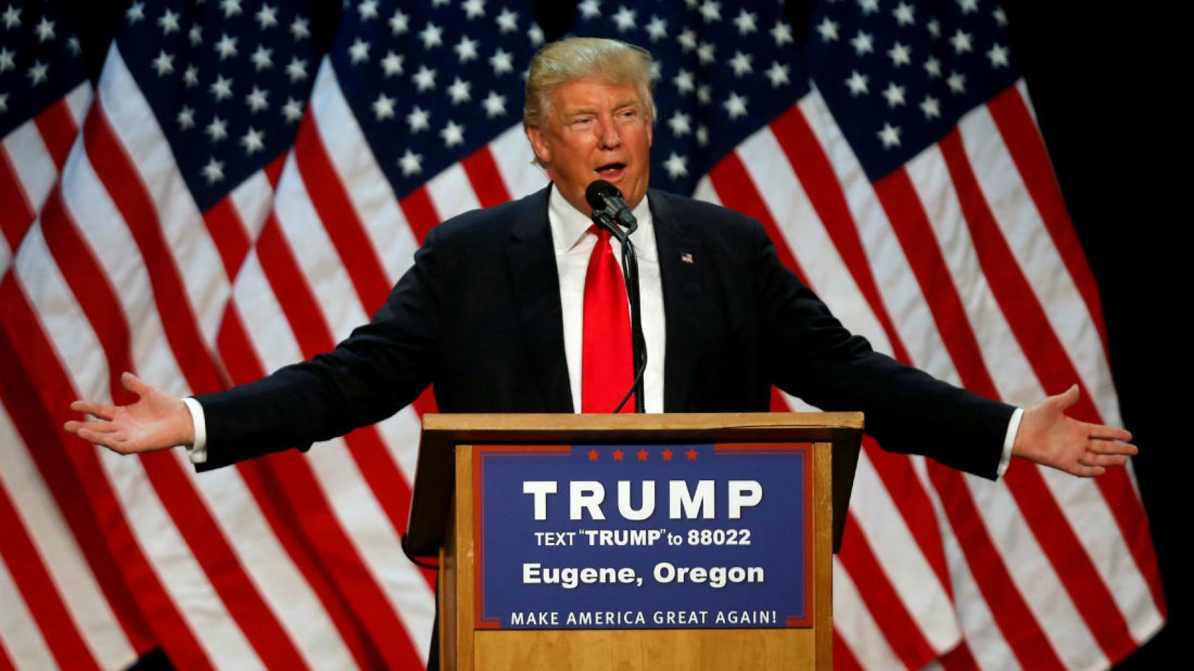 Donald Trump se enfrentará al candidato demócrata en noviembre.