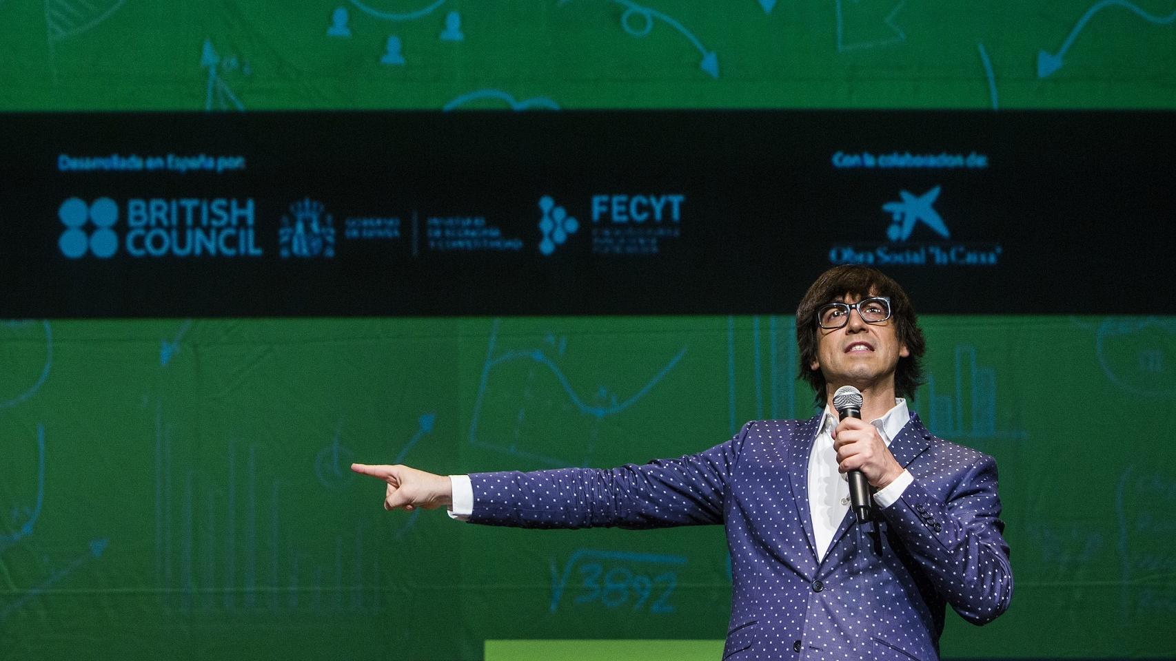 Luis Piedrahita, presentador de las semifinales.