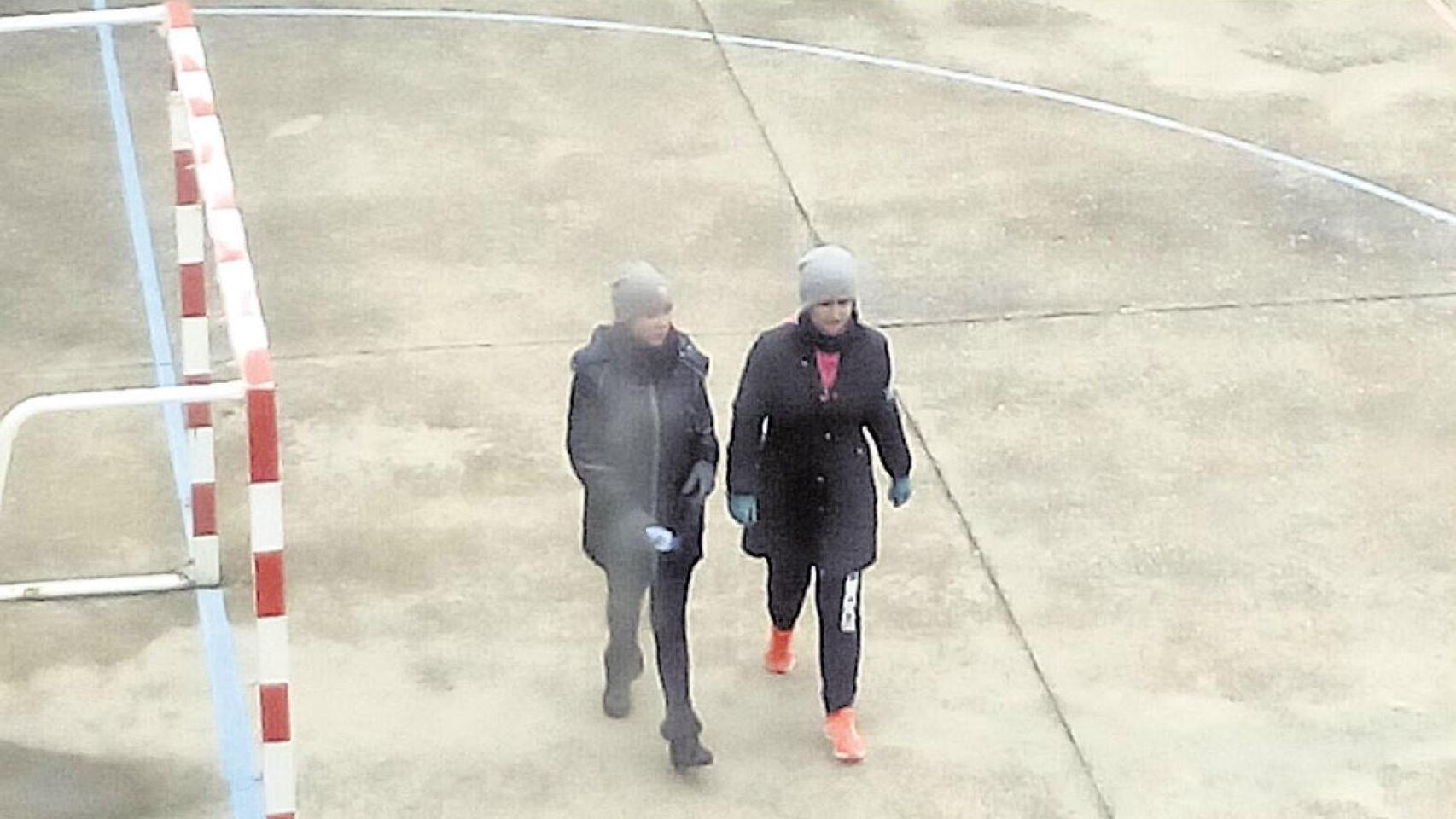 Triana y Montserrat en la cárcel de Villahierro