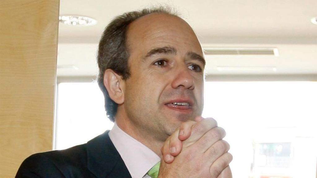 Arturo González Panero, apodado 'El Albondiguilla', cuando era alcalde.