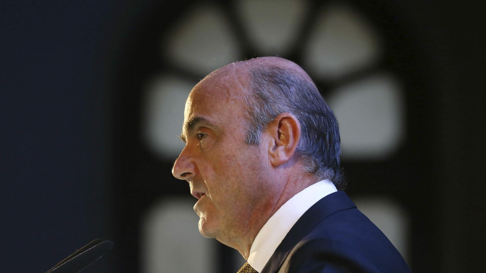 El ministro de Economía en funciones, Luis de Guindos