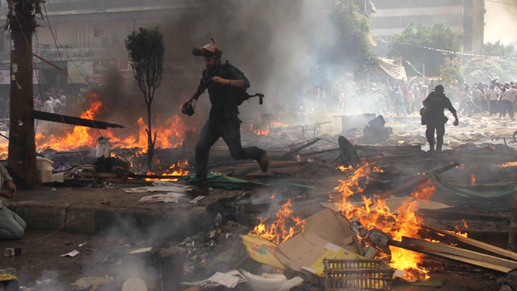Una foto de Brabo en el campo de batalla