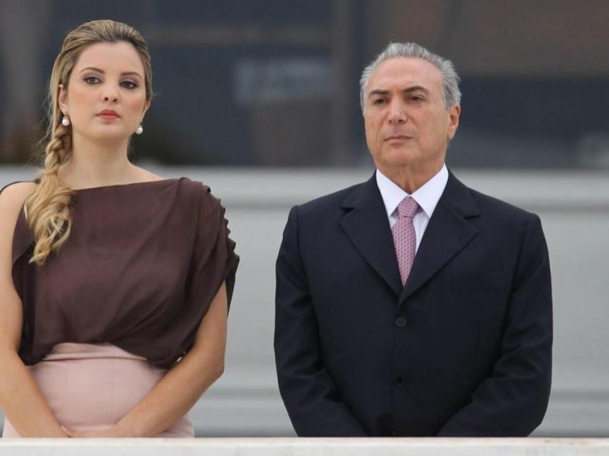 Michelle Temer en una de sus primeras apariciones