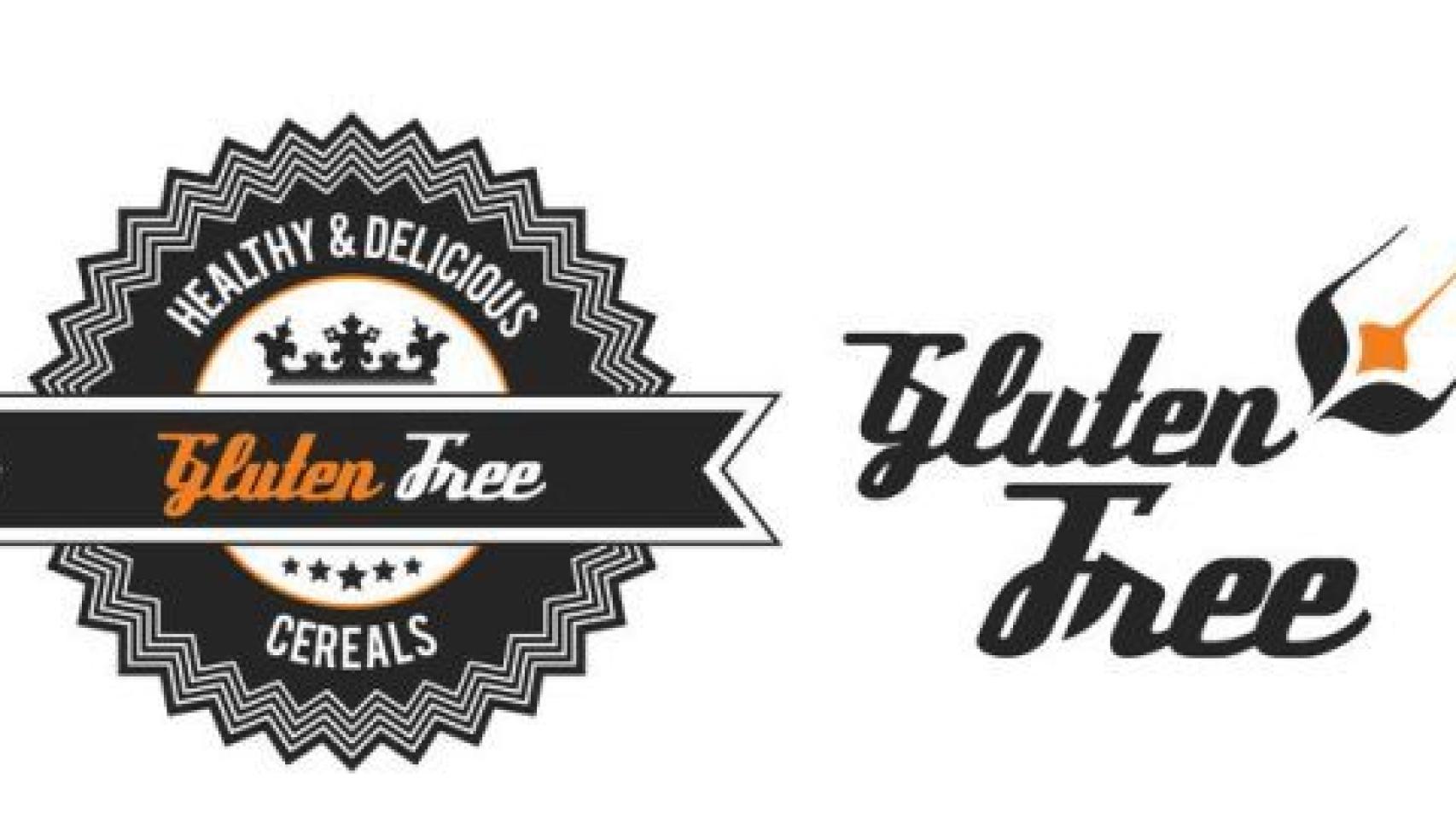 Diferentes etiquetados de productos sin gluten.