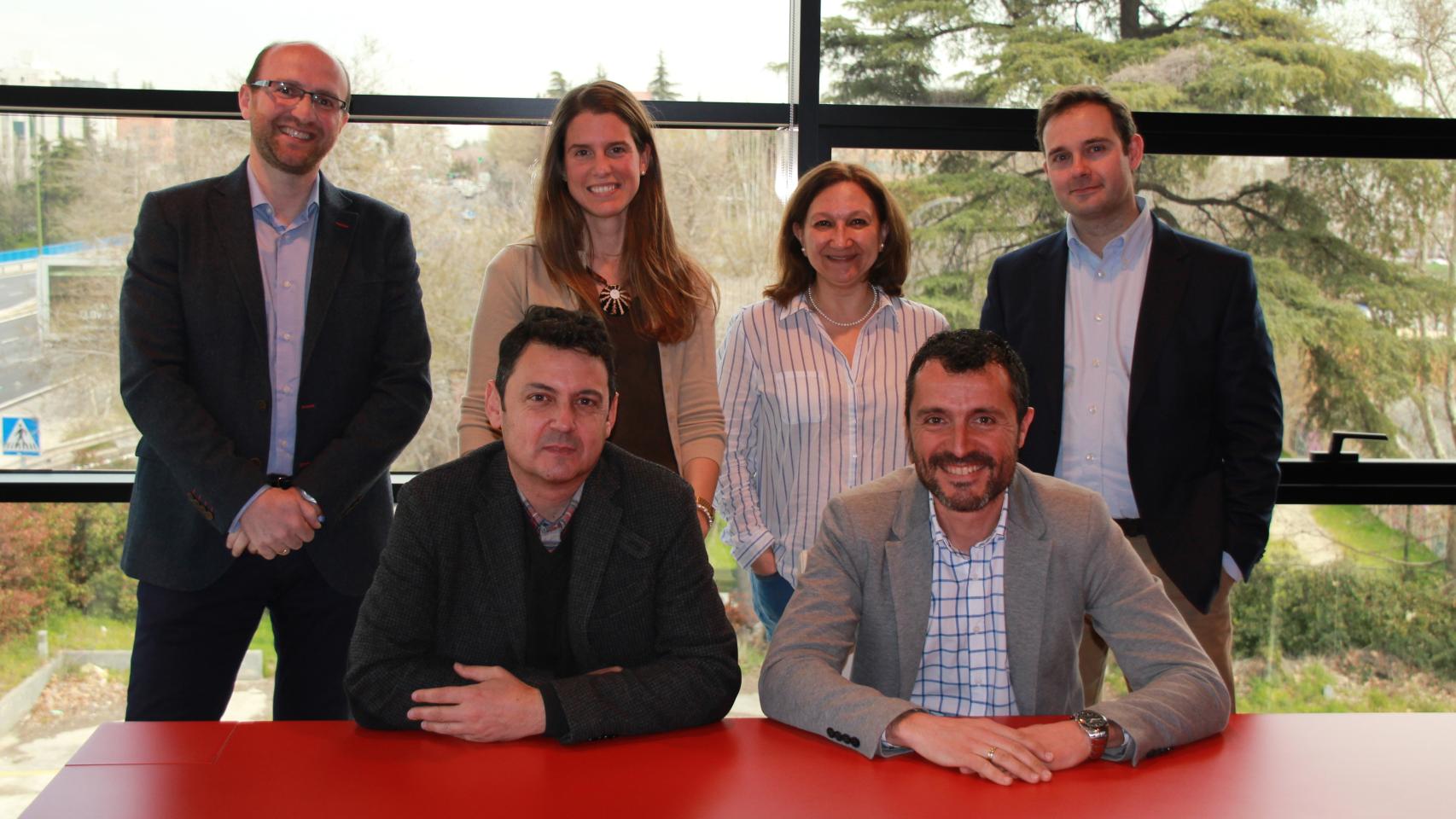 El equipo de eInicia, la plataforma de crowdfunding de Auriga.