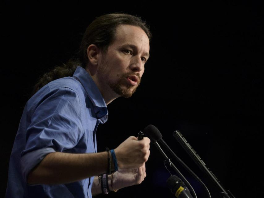 El líder de Podemos, Pablo Iglesias.