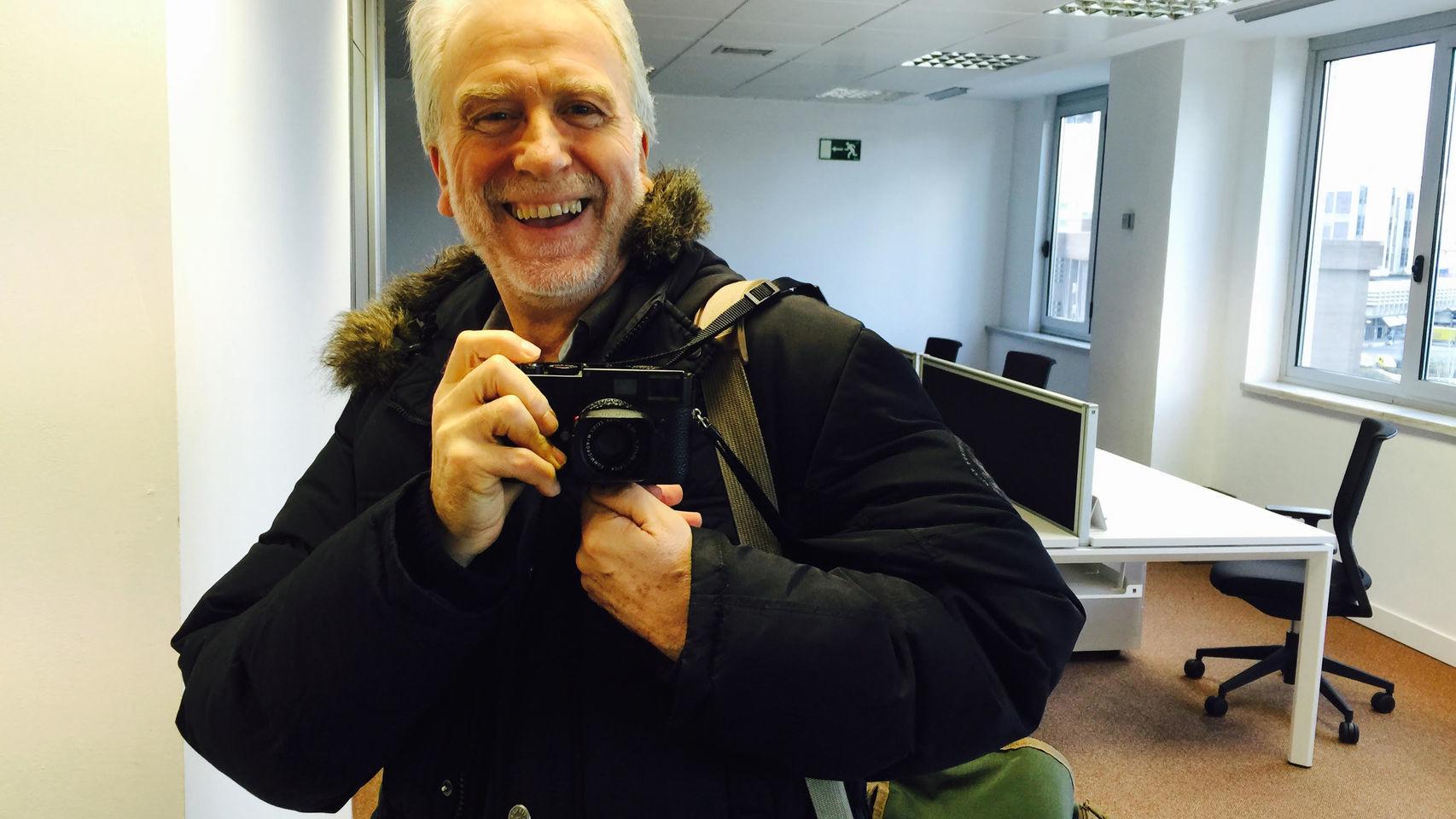 Fernando Múgica durante su visita a 'El Español' en febrero de 2015. Eduardo Suárez
