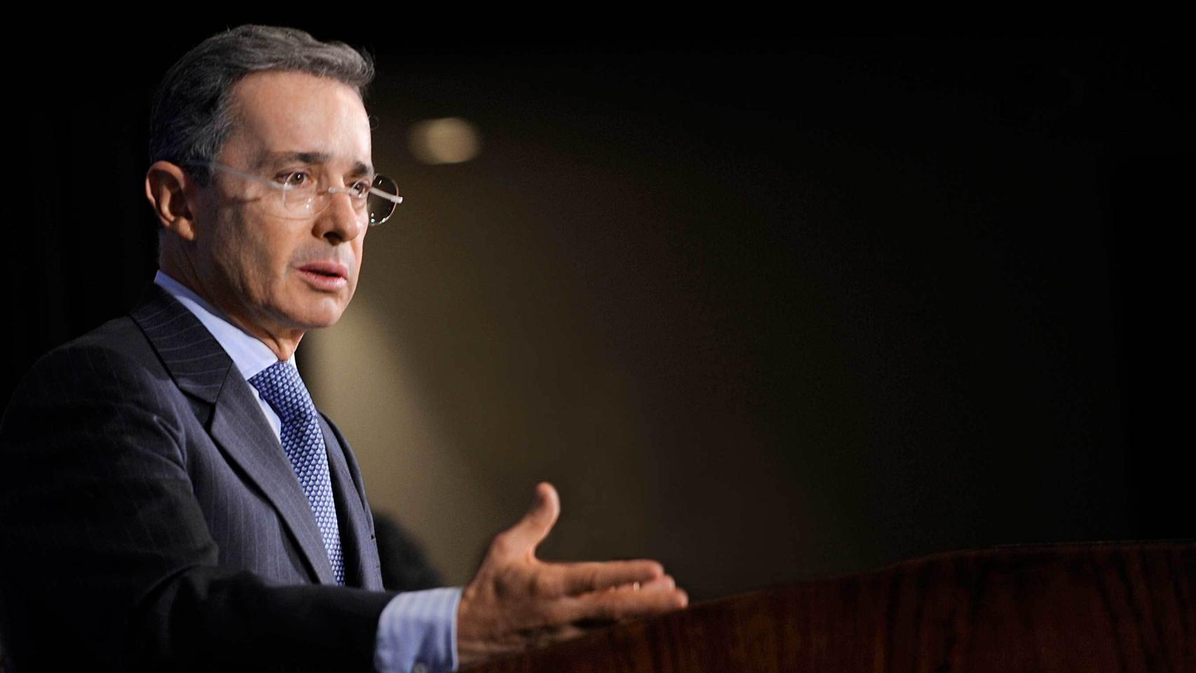 Álvaro Uribe, expresidente de Colombia.