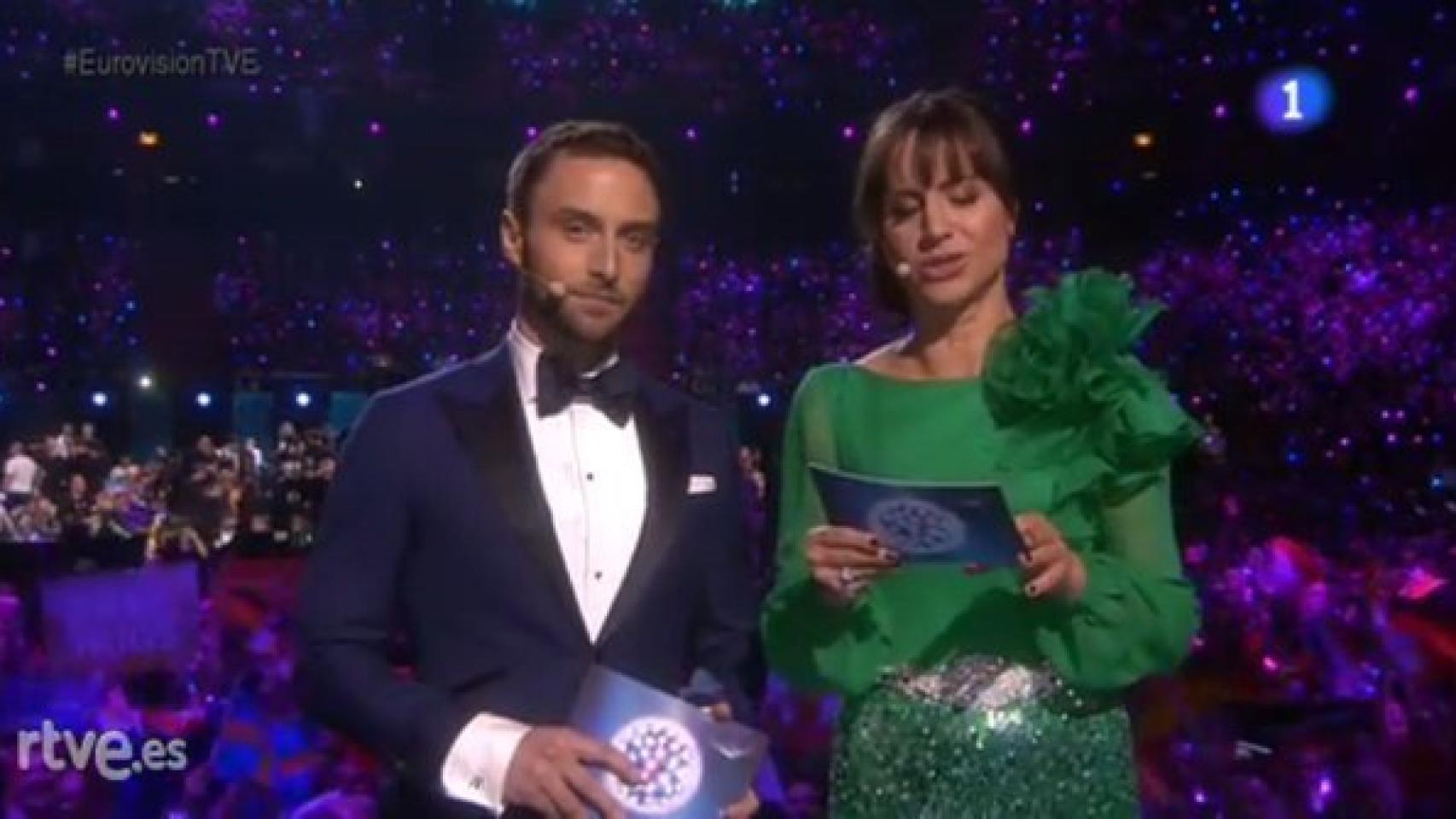 Petra Mede, presentadora de la gala