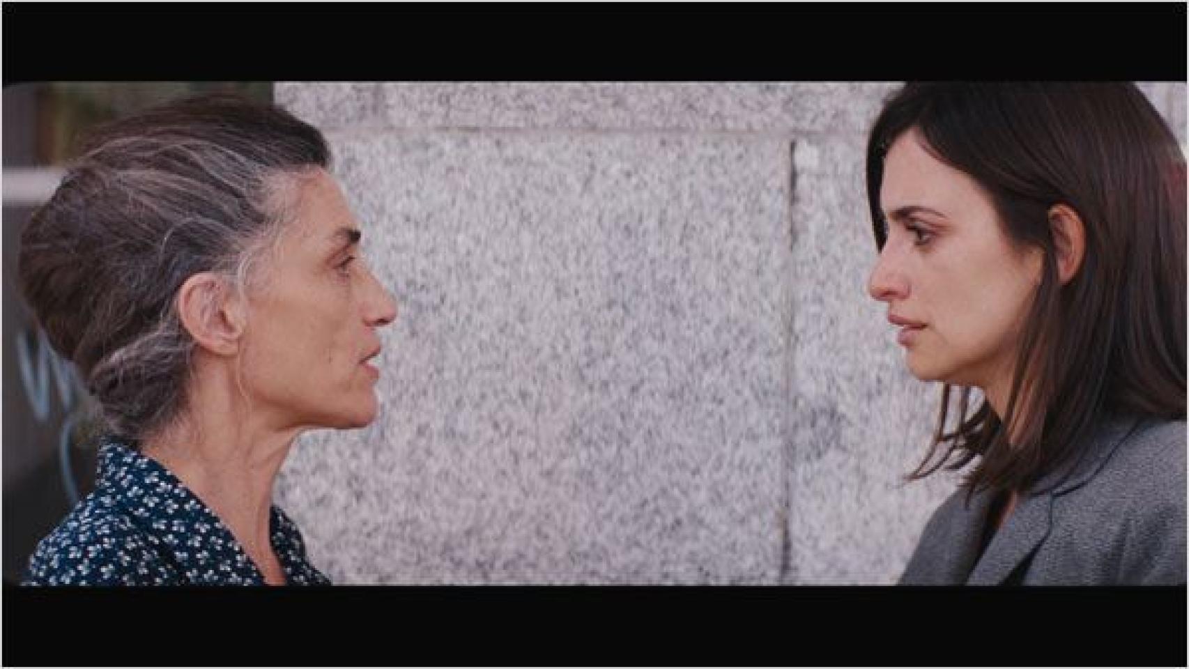 Ángela Molina con Penelopé Cruz en Los abrazos rotos