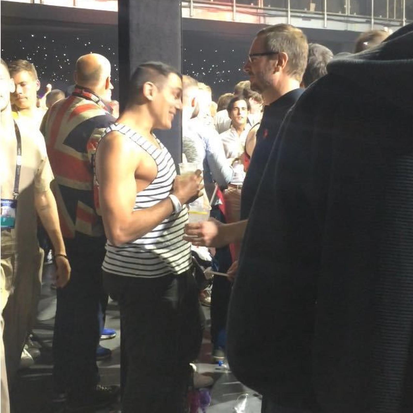 Maroto en Eurovisión.