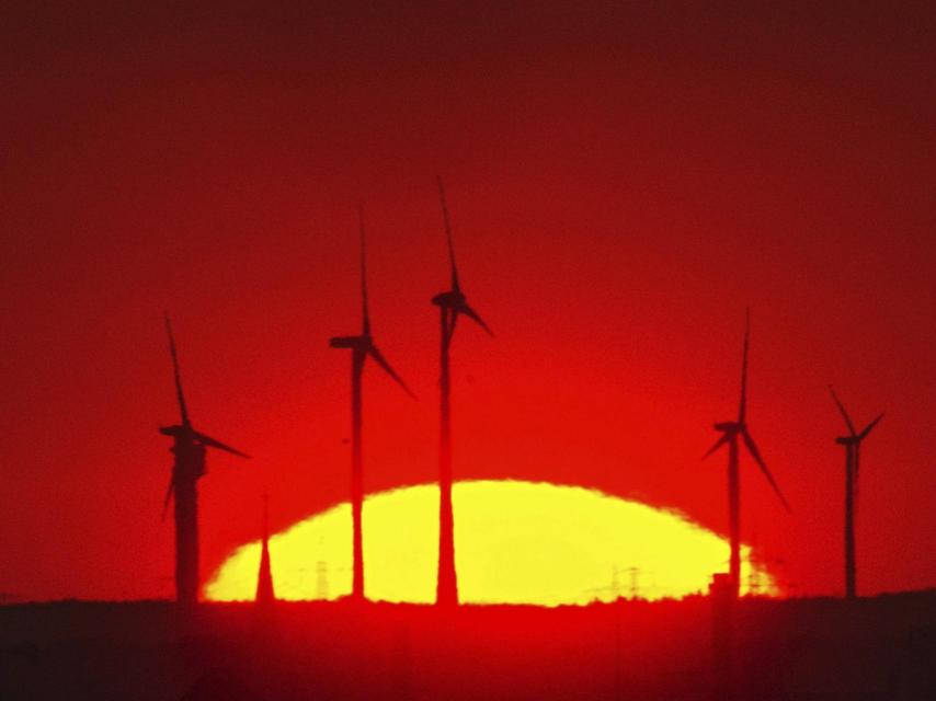 Amanecer cerca de Berlín.