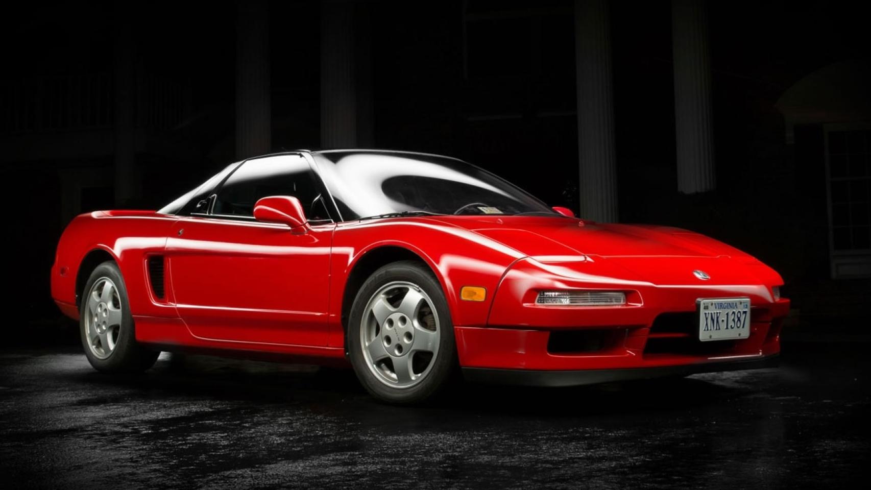Red Acura NSX 1991 HD