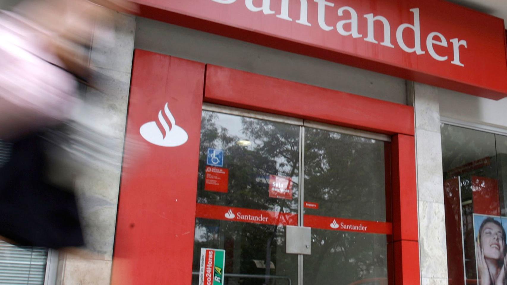 Sucursal del Santander.