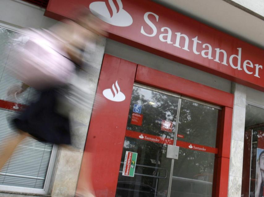 Sucursal del Santander en Río de Janeiro.