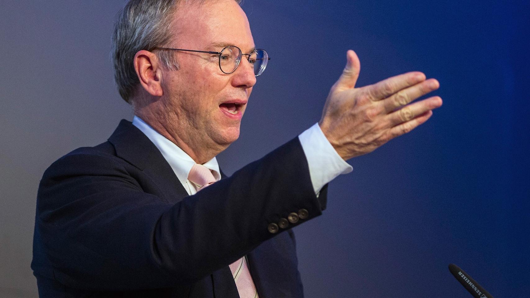 El consejero delegado de Google Eric Schmidt.