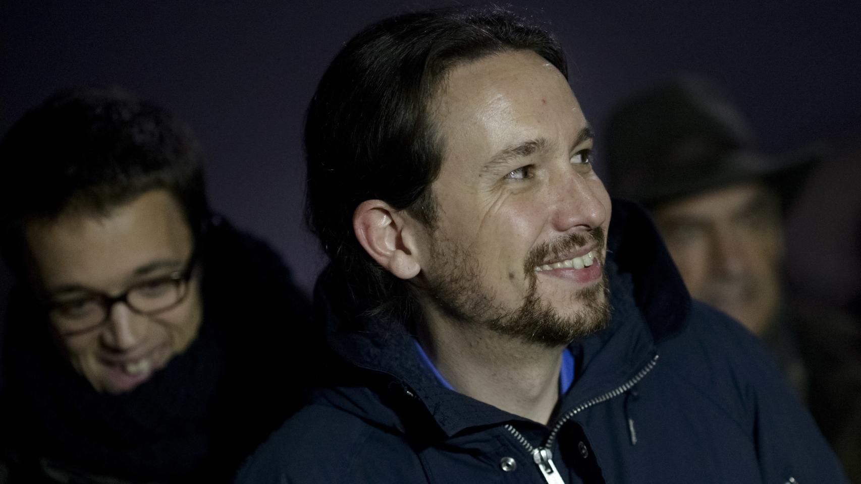 Errejón e Iglesias en el inicio de la campaña del 20-D.