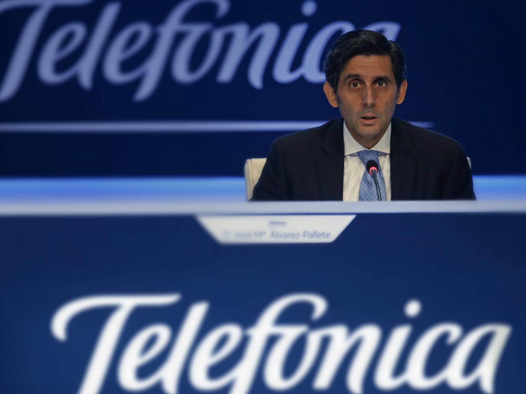 José María Álvarez-Pallete, presidente de Telefónica.