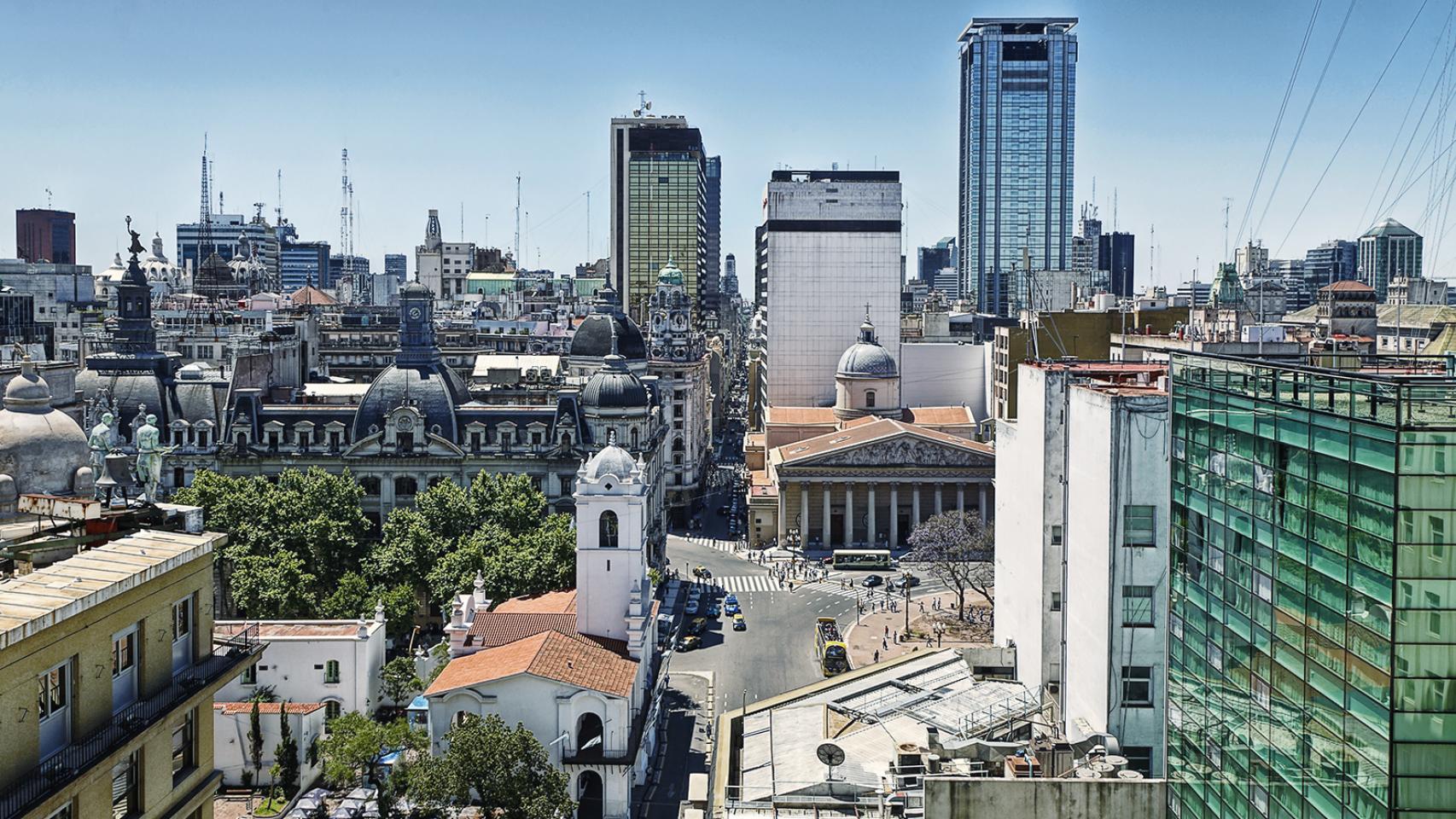 Avenida de Mayo, el escaparate de Buenos Aires