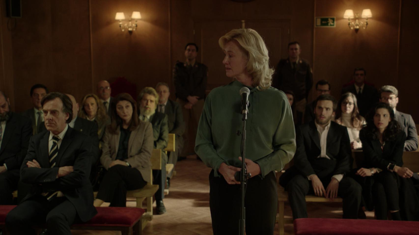 Merche en una de las escenas del penúltimo capítulo emitido