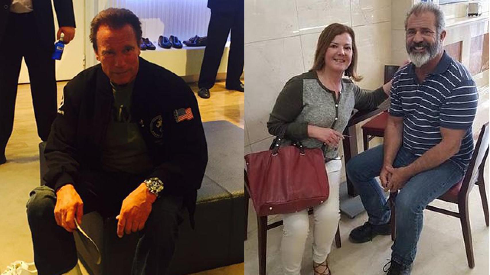 Schwarzenegger en Barcelona y Gibson en Ronda