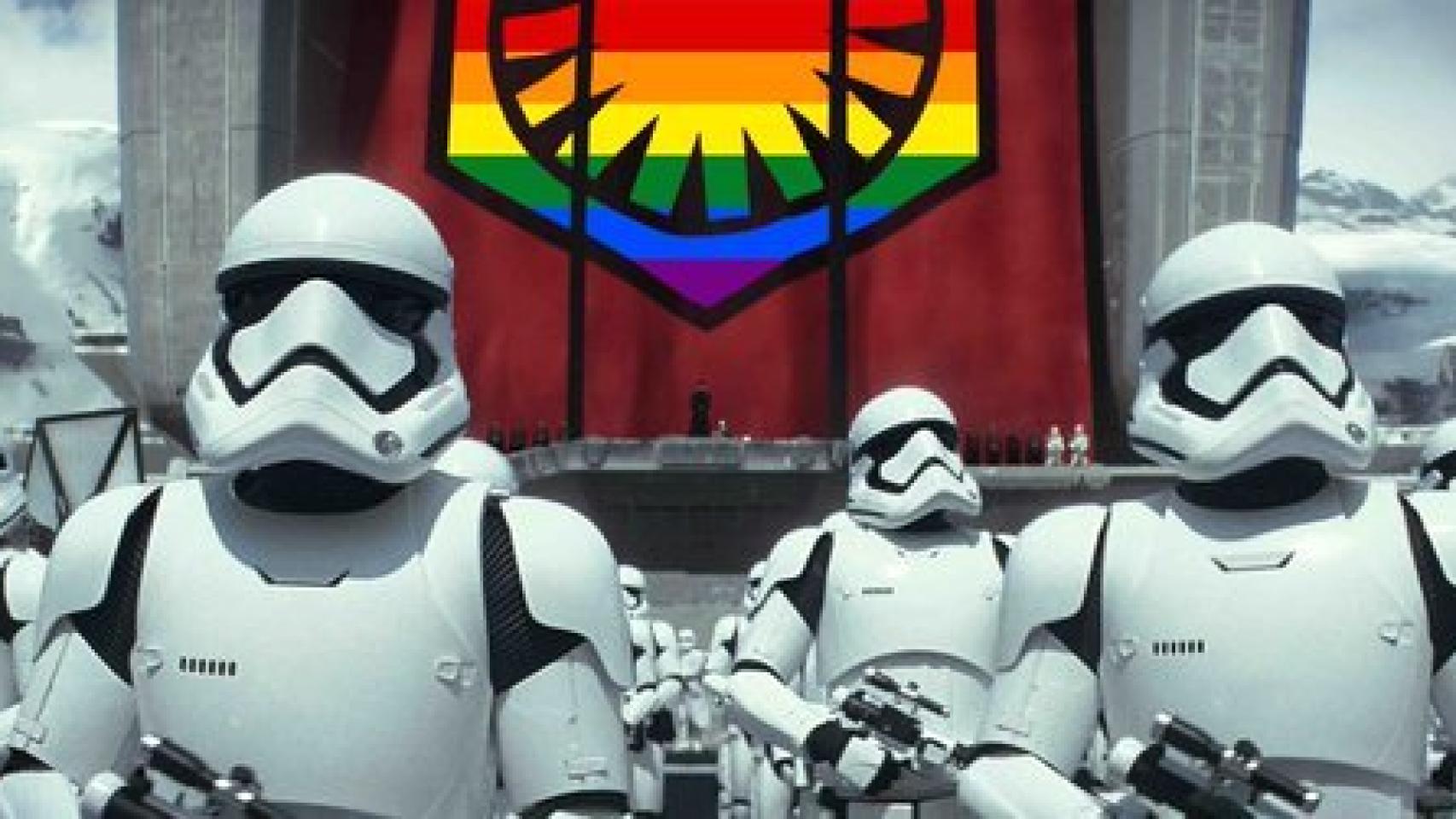 Por si atacan, los del imperio gay ya tienen logo