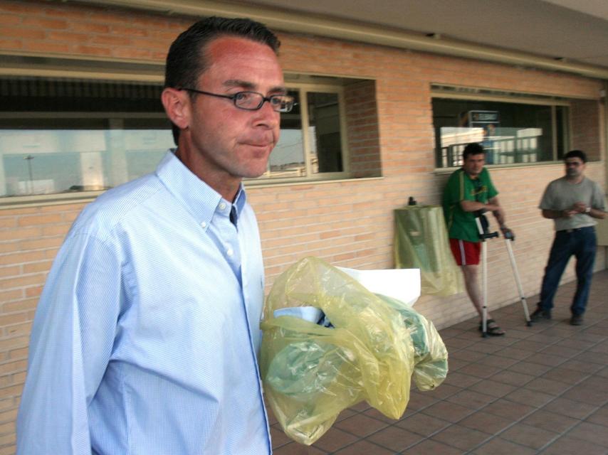 Antonio Camacho en una de sus salidas de prisión