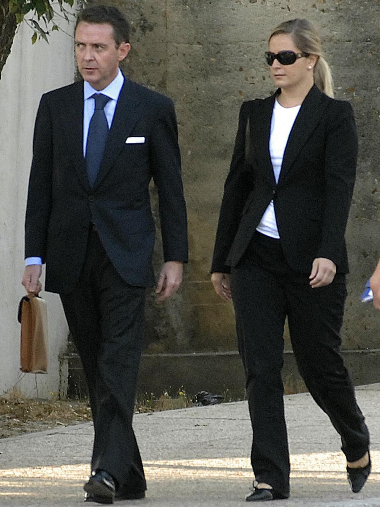 Camacho y su exmujer, Laura Morey