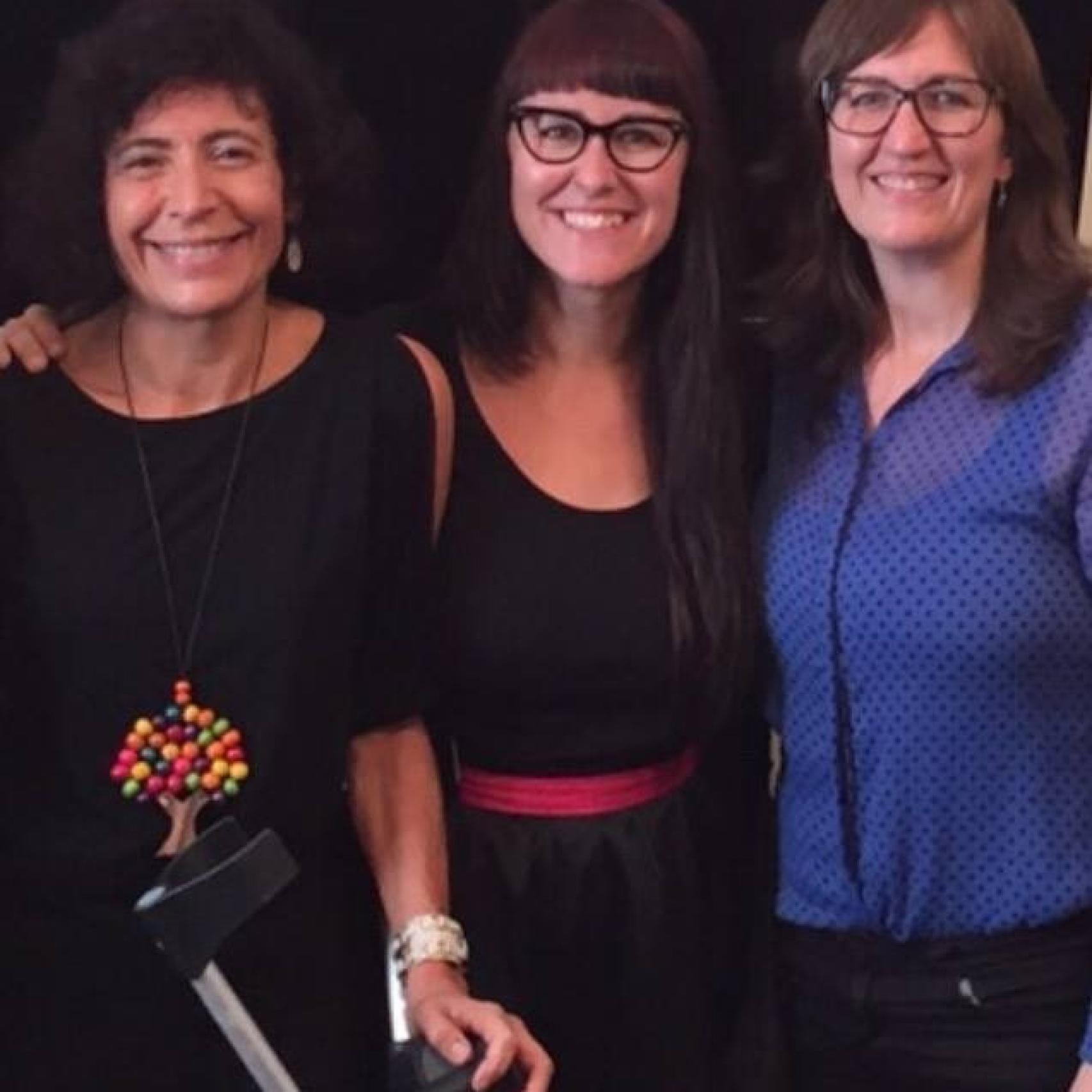 Las profesoras encargadas de impartir el curso.