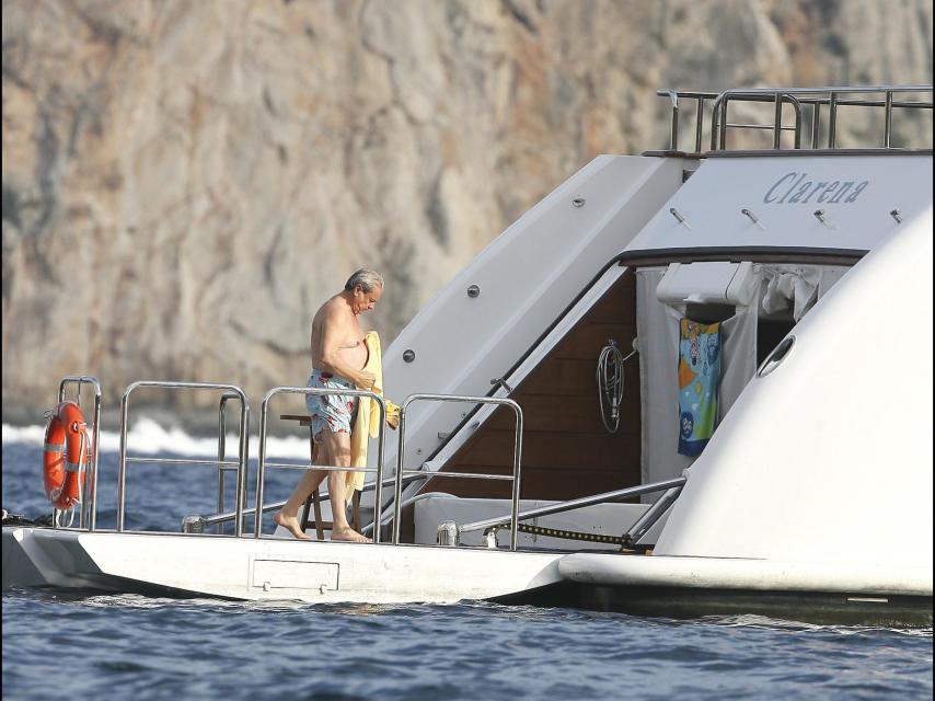 El Pocero durante unas vacaciones en agosto de 2006 en Mallorca.