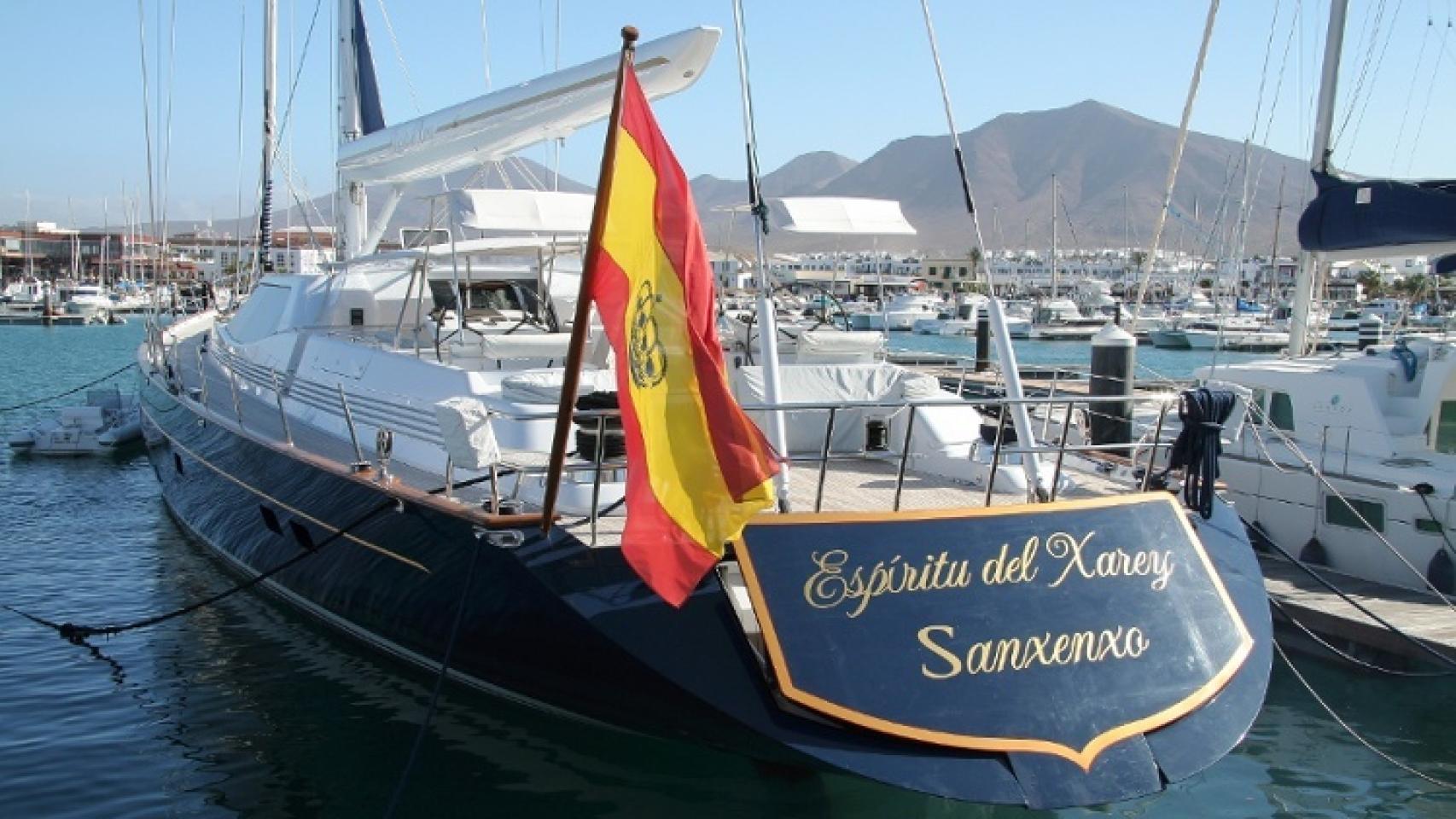 Jacinto Rey disfrutra navengando con el Espíritu del Xarey