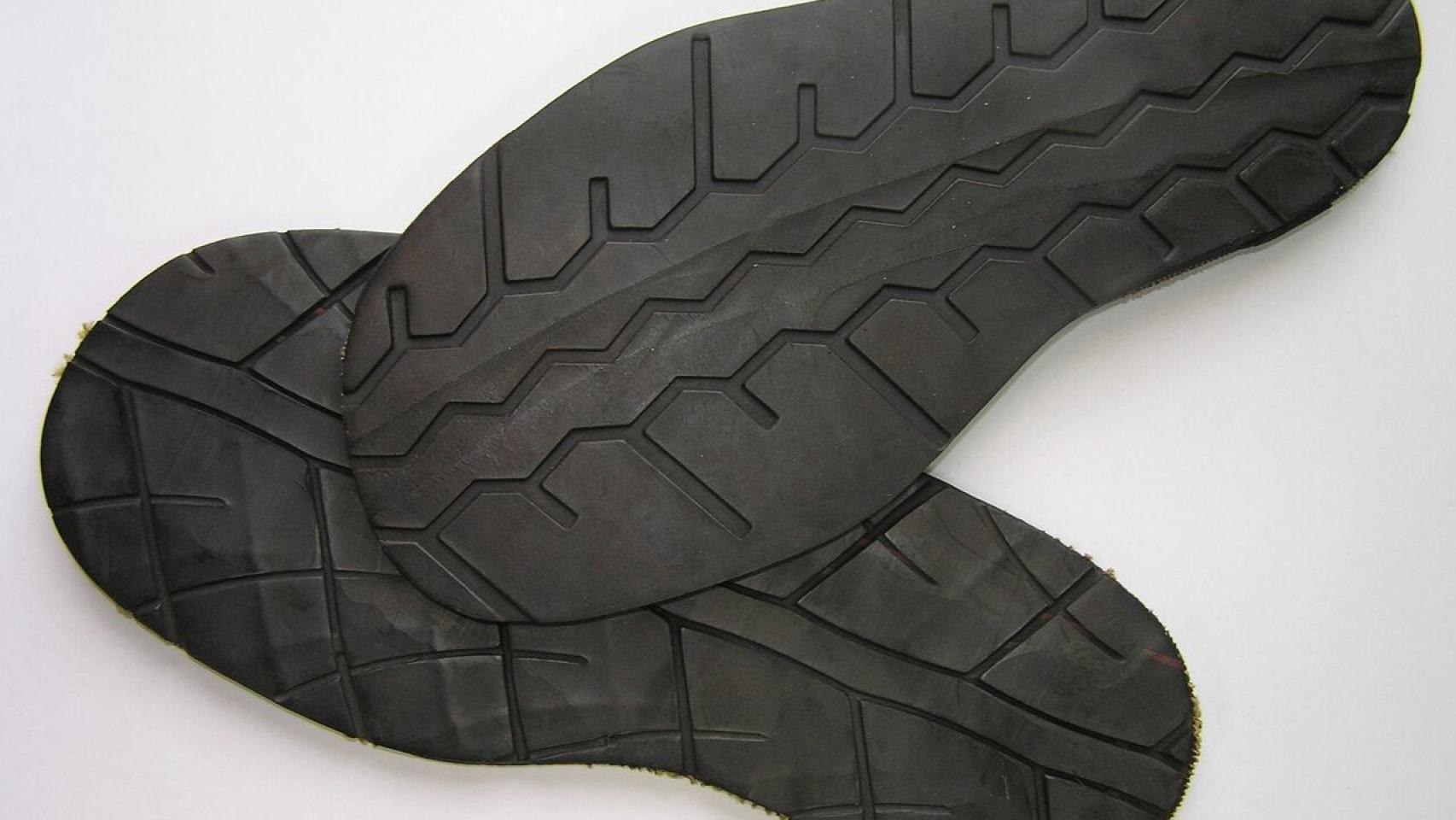 ¿Suelas de neumáticos? Es posible.