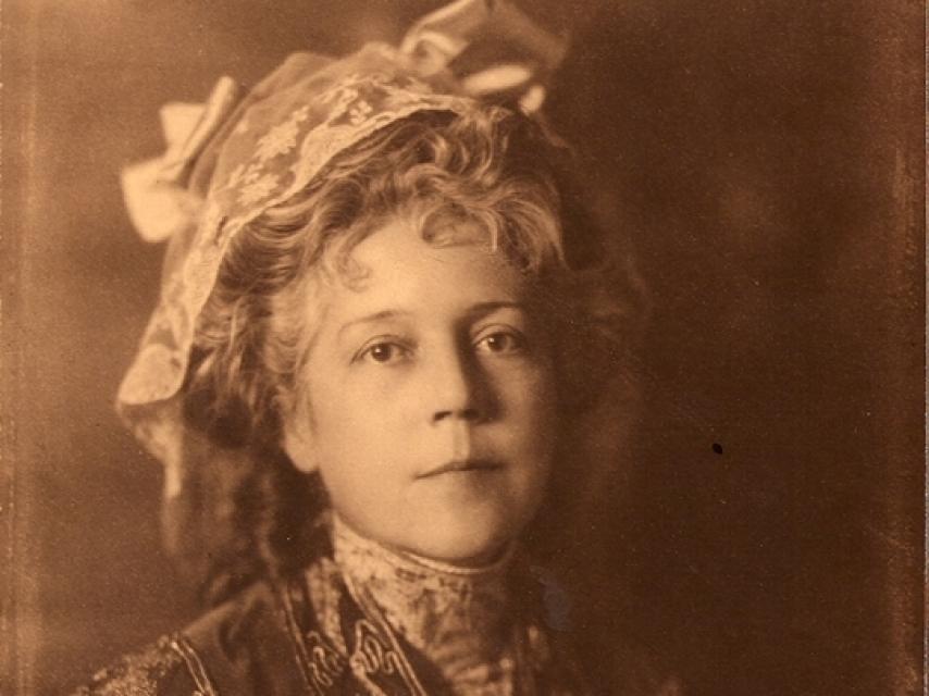 La periodista, escritora y viajera Elizabeth Bisland.