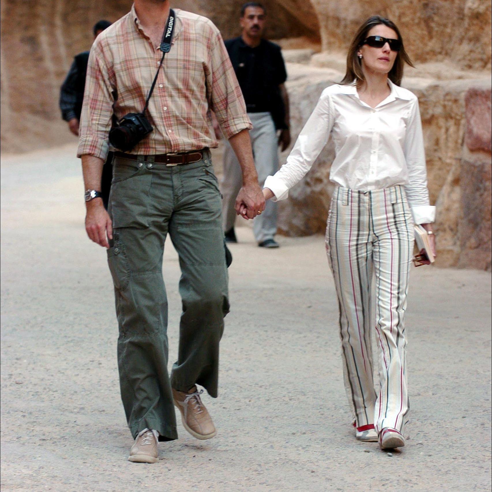 Don Felipe y Doña Letizia de luna de miel en Jordania