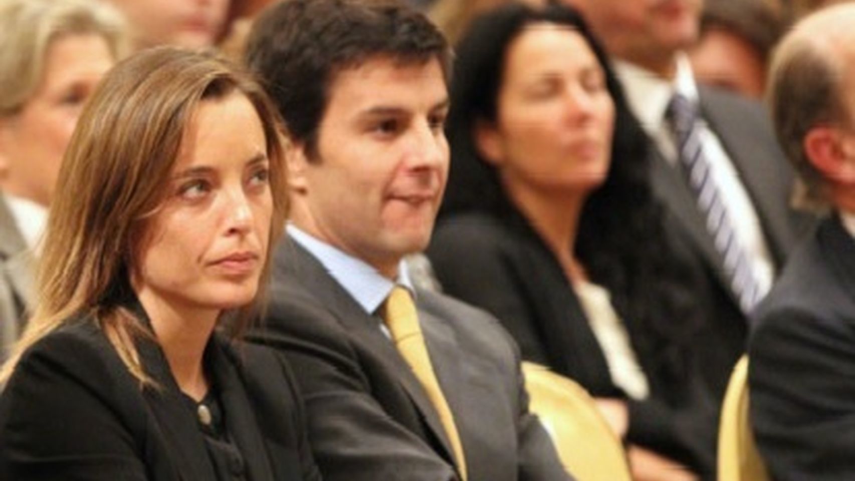 Alejandra y su marido Fernando Guasch han acompañado a su hijo en un día tan especial Gtres