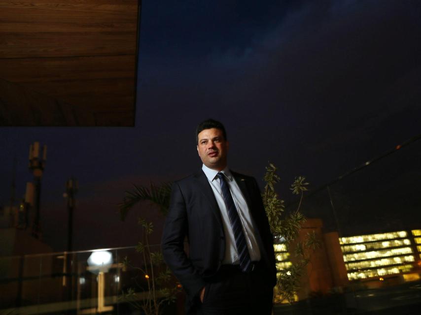 Leonardo Picciani posa en Brasilia.