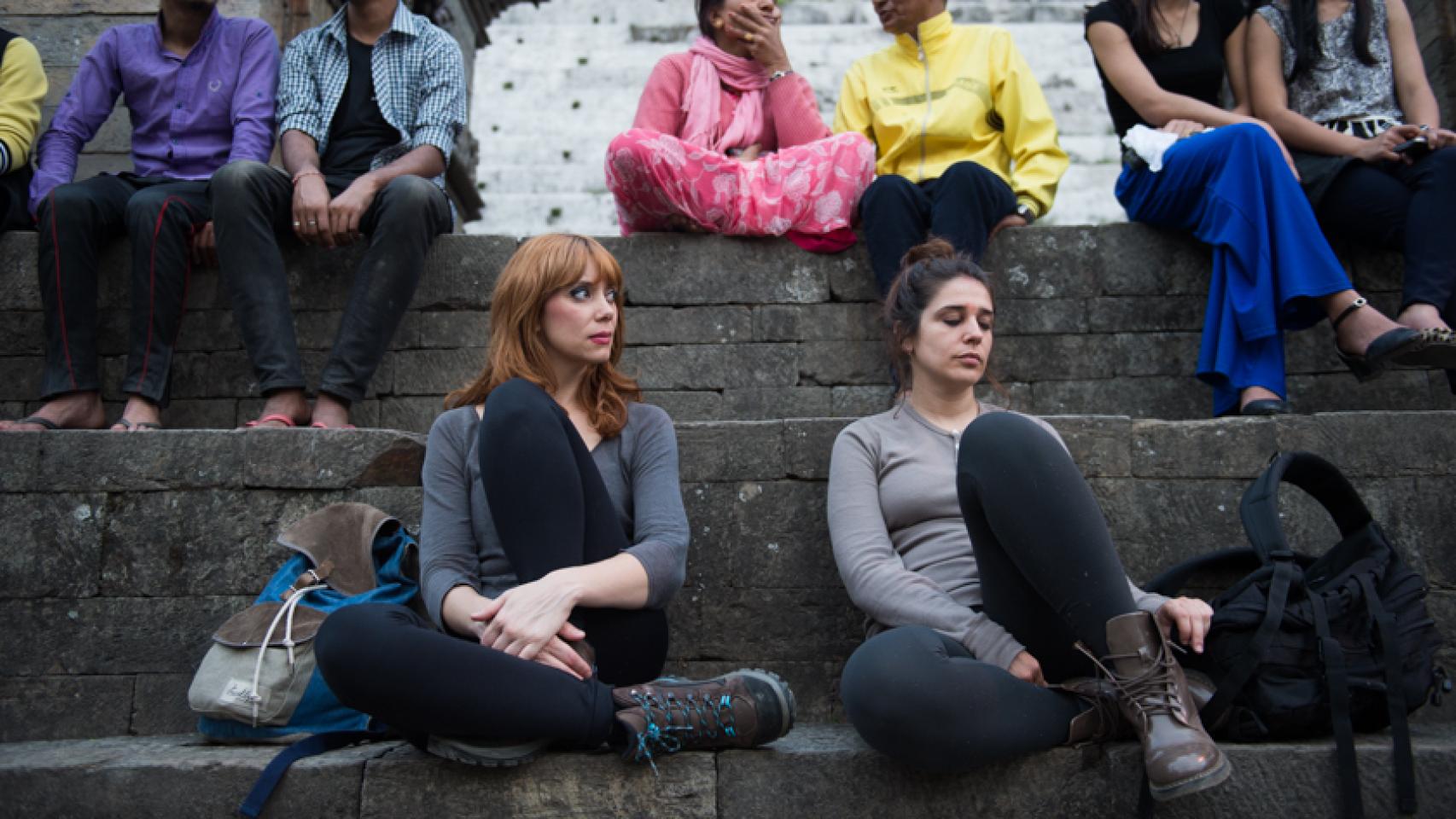 Paula Bonet y María Herreros, fotografiadas por Noemí Elías.