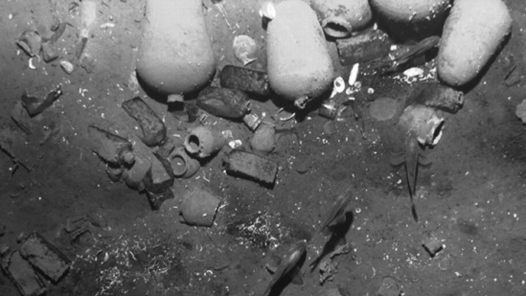 Imagen del resto del galeón español San José.