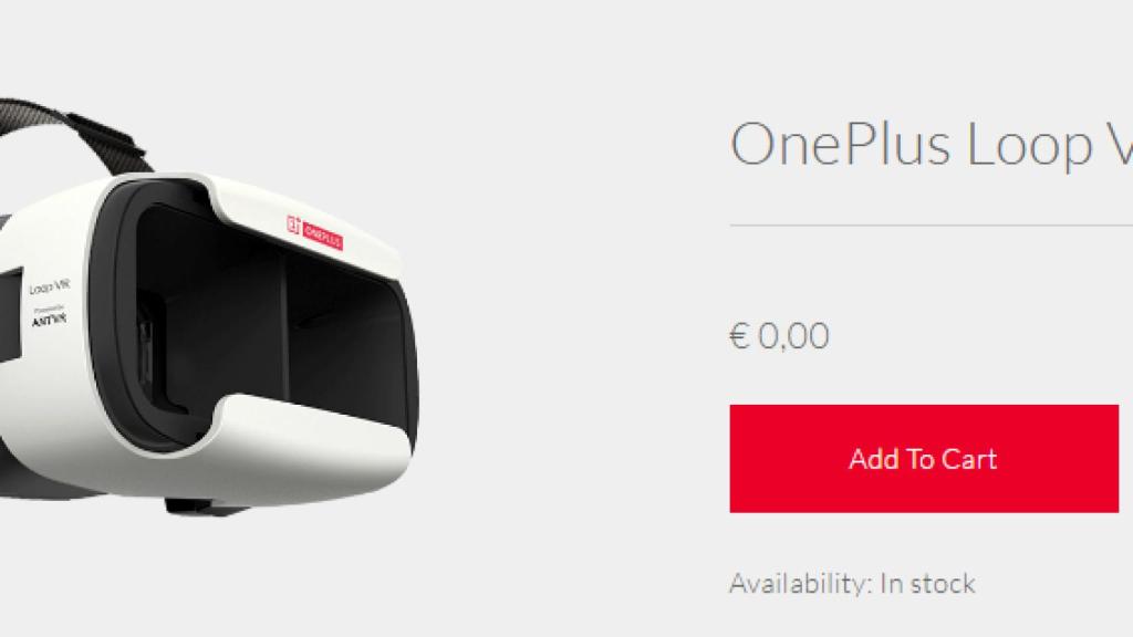 [Actualización: agotadas] Loop VR, las gafas de realidad virtual de OnePlus… ¡GRATIS!