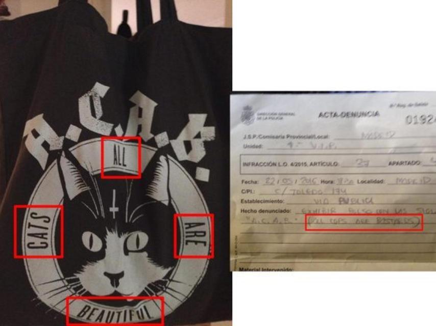 La foto compartida por la joven en su perfil de Facebook