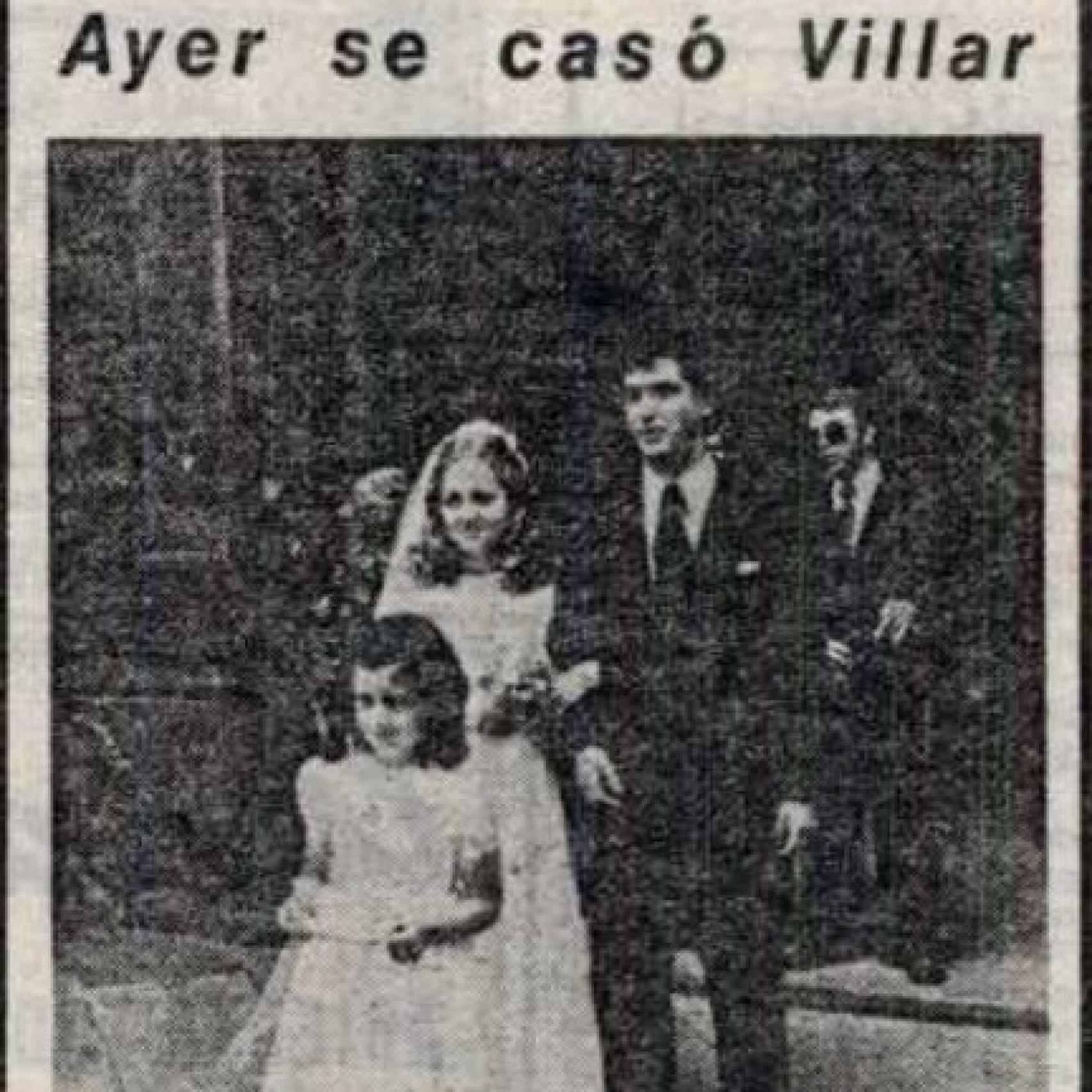 Crónica del enlace de Ana y Villar en junio de 1974