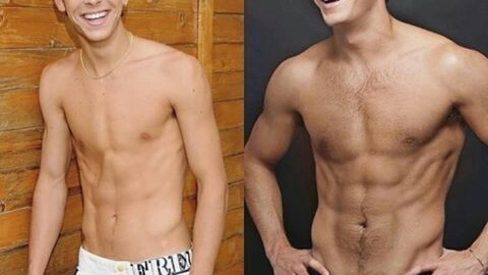 Mario Casas: de 'tirillas' a cuerpazo