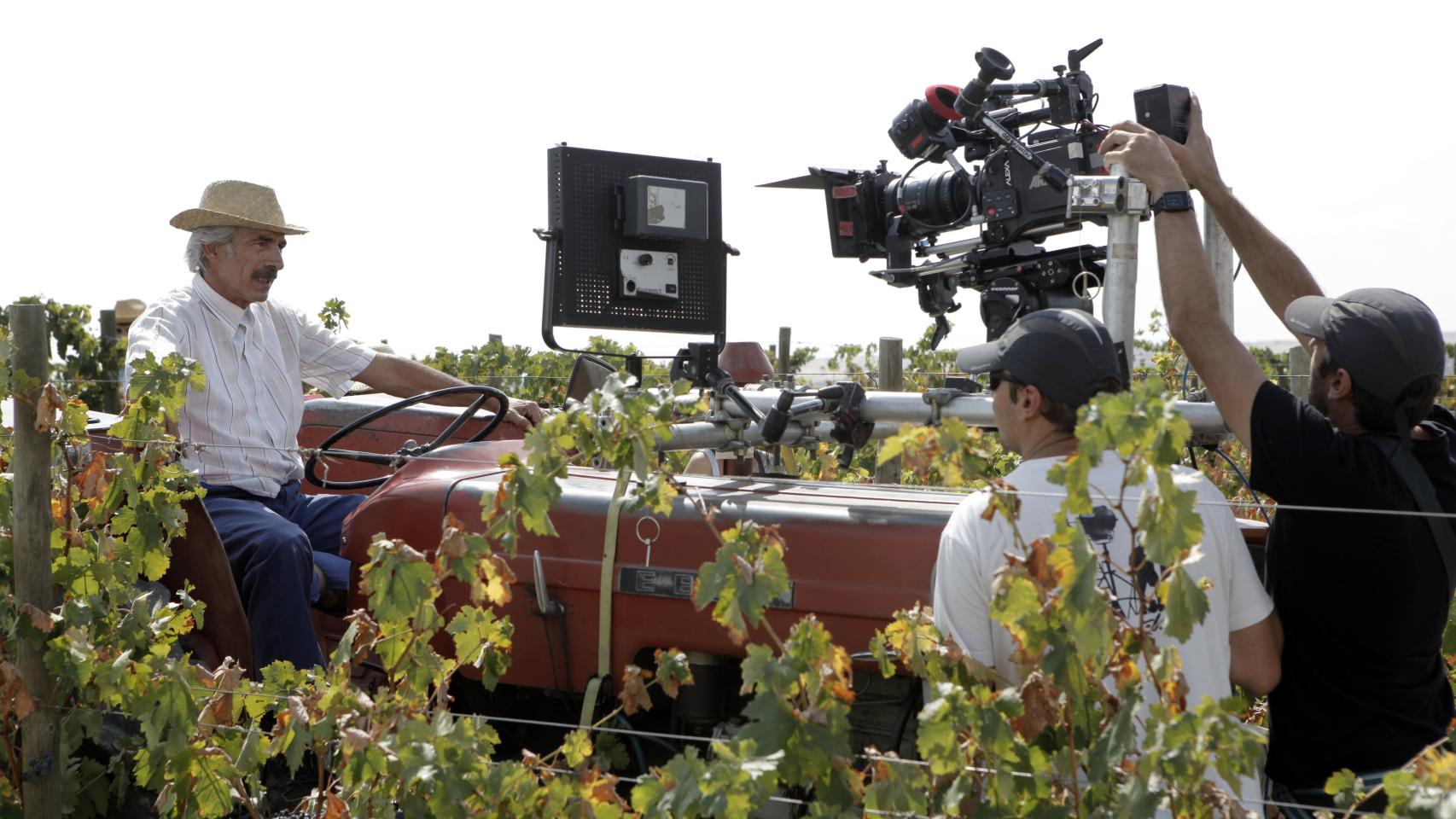 Una escena del rodaje de la serie de Ganga Producciones