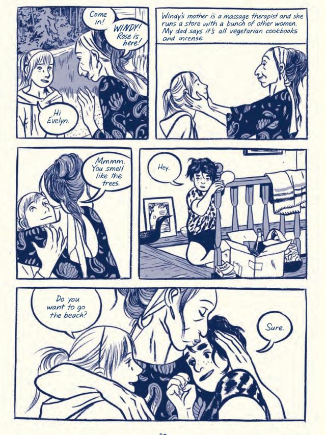 Viñetas de la novela gráfica censurada.